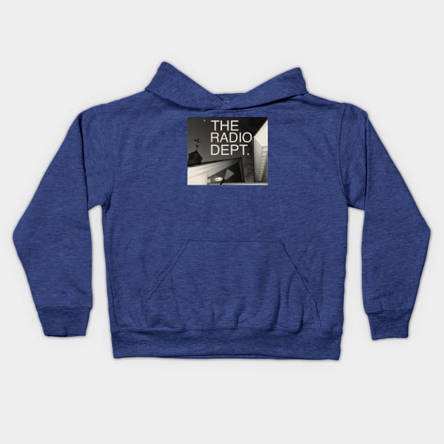 The Radio Dept. Kids Hoodie by Noah Monroe